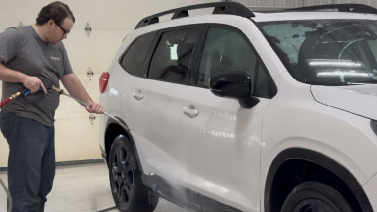 Vehicle detailing and quality control at Bailey’s Auto Body